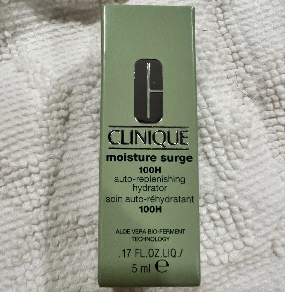 Clinique Moisture Surge 100H Auto-Replenishing Hydrator 0.17oz 5ml Travel Mini